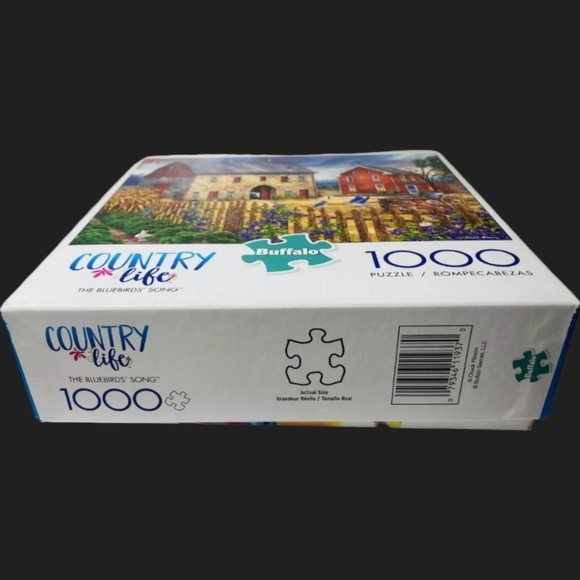 Chuck Pinson The Bluebirds' Song Buffalo Games Country Life Jigsaw Puzzle - Picture 3 of 5